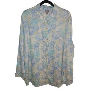 J Jill linen blouse 2XL
